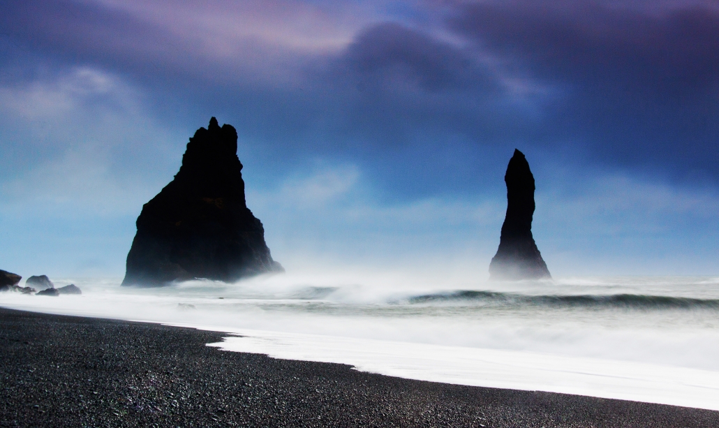 Vik Iceland - Black Beach Sea Stacks